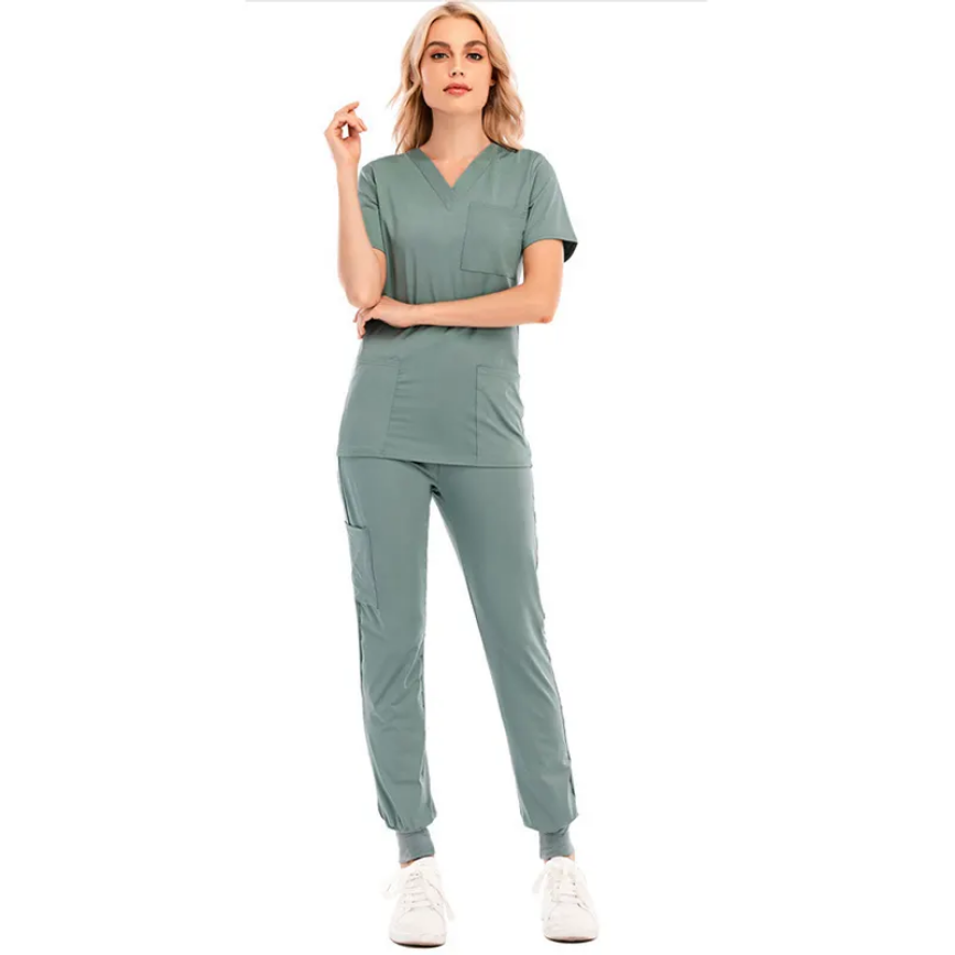 MAXCOPPER™ Womens Tapered Medical Scrub Set